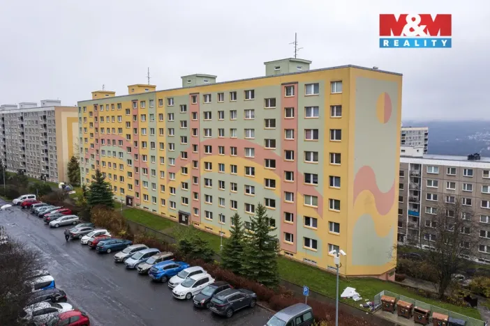 Pronájem bytu 2+kk, Ústí nad Labem - Severní Terasa, Poláčkova, 43 m2