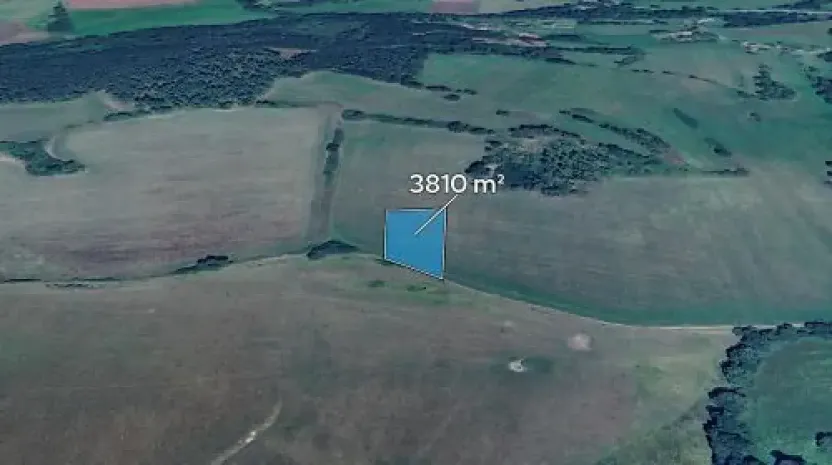 Prodej podílu pole, Čestice, 952 m2