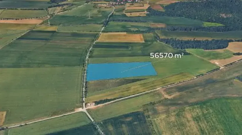 Prodej podílu pole, Chýnice, 9428 m2