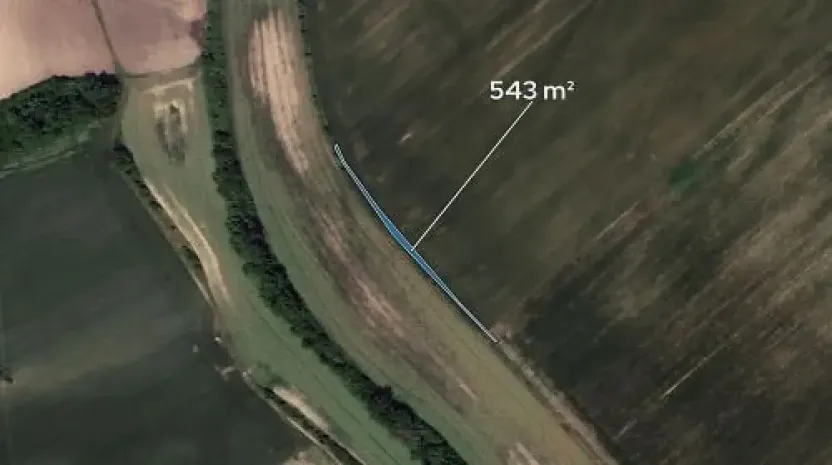 Prodej pole, Prušánky, 543 m2