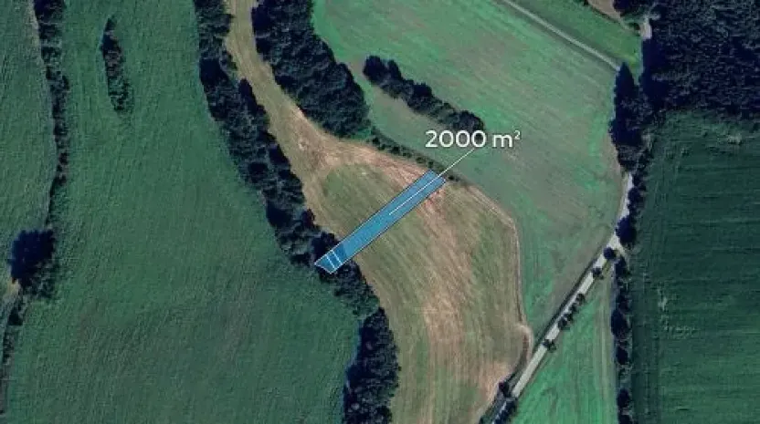 Prodej podílu pole, Načeradec, 666 m2