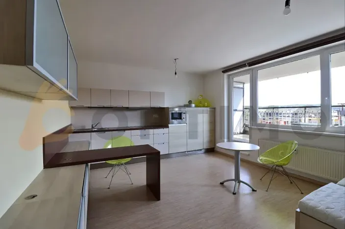 Pronájem bytu 1+kk, Praha - Vysočany, Pod Harfou, 34 m2