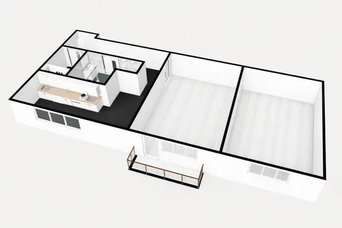 Pronájem bytu 2+1, Ústí nad Labem - Ústí nad Labem-centrum, Důlce, 54 m2