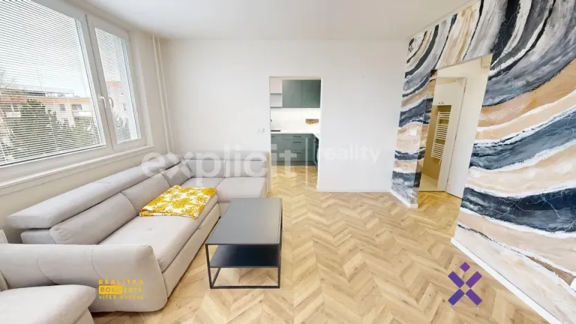 Pronájem bytu 2+1, Zlín, Podlesí III, 45 m2