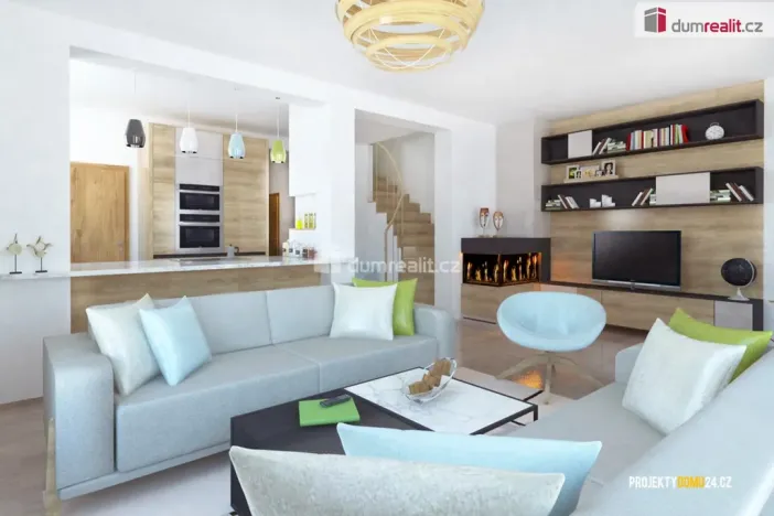 Prodej domu na klíč, Uherský Brod - Těšov, Losy, 123 m2