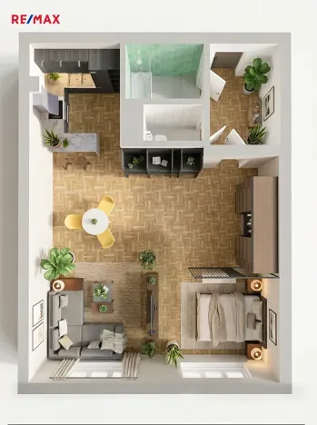 Prodej bytu 2+kk, Praha - Bohnice, Zelenohorská, 43 m2