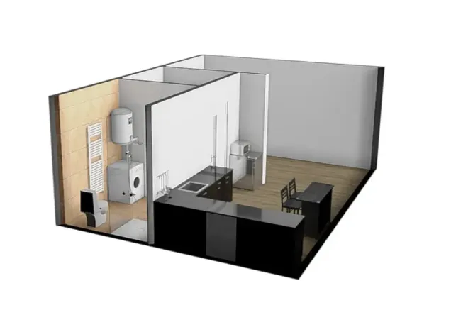 Pronájem bytu 1+kk, Brno, Tkalcovská, 32 m2