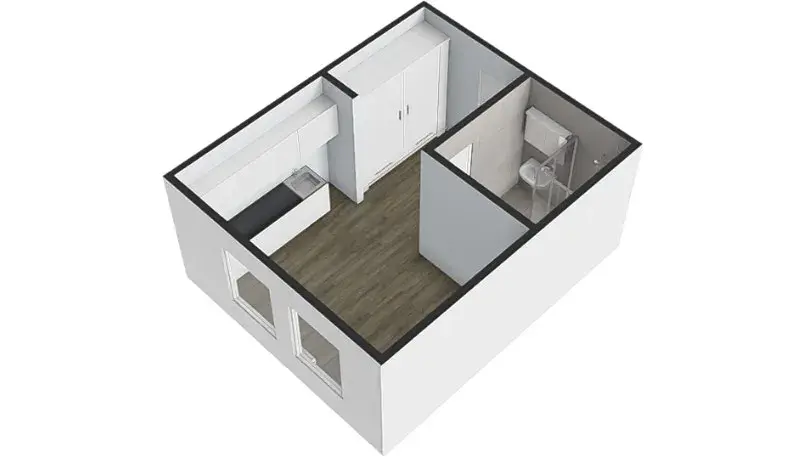 Pronájem bytu 1+kk, Brno, Hády, 18 m2