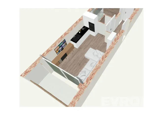 Prodej bytu 1+1, Jiřetín pod Bukovou, 41 m2