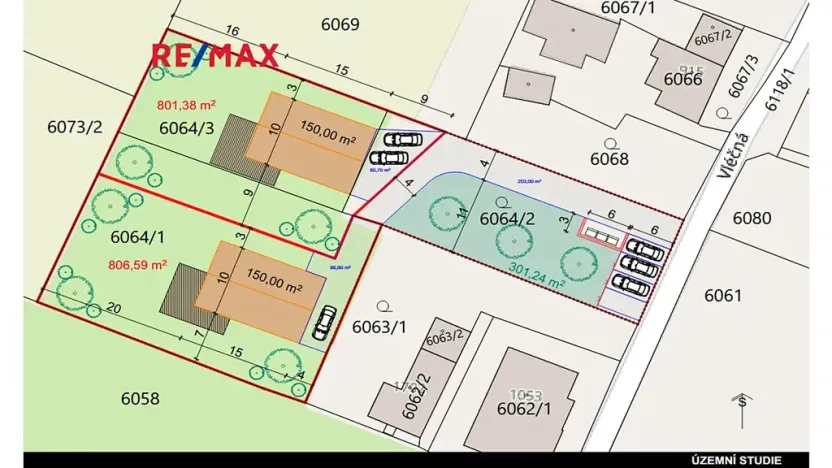 Prodej pozemku pro bydlení, Rychvald, 1053 m2