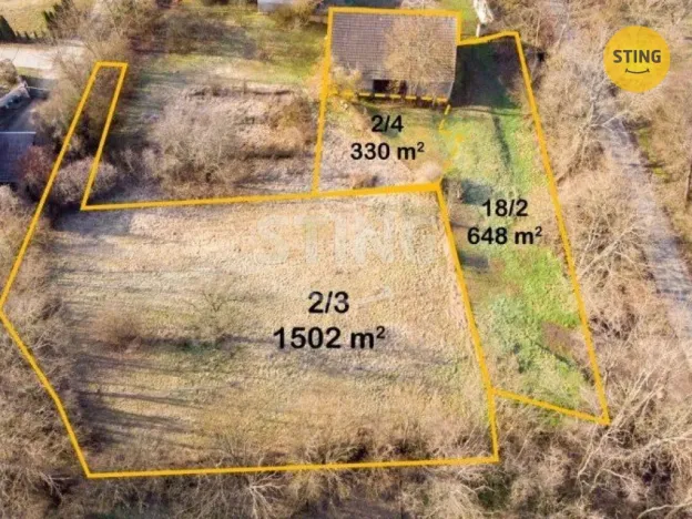 Prodej pozemku pro bydlení, Kly - Záboří, 2480 m2