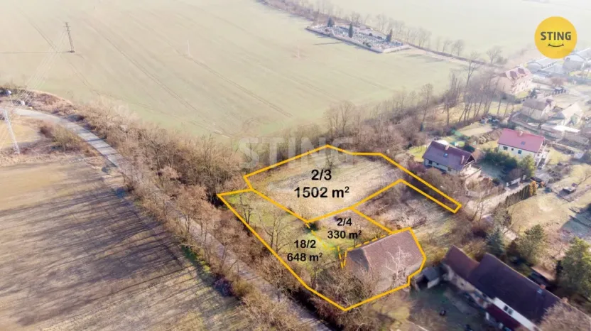 Prodej pozemku pro bydlení, Kly - Záboří, 2480 m2