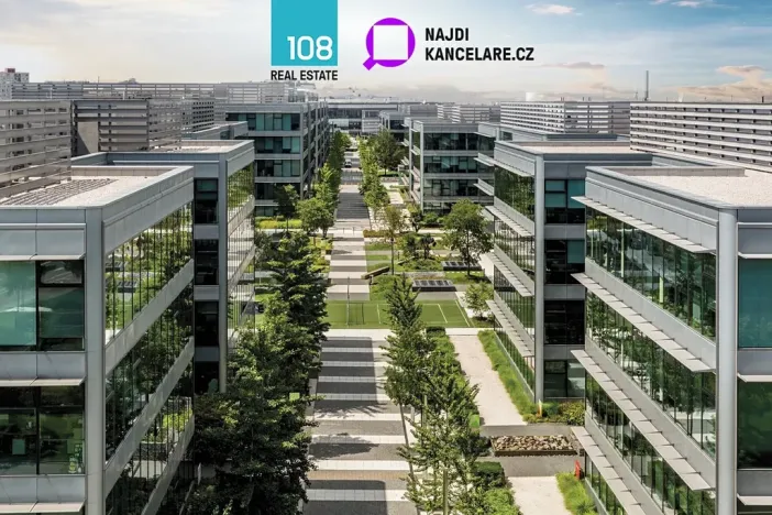 Pronájem kanceláře, Praha - Chodov, V parku, 1470 m2