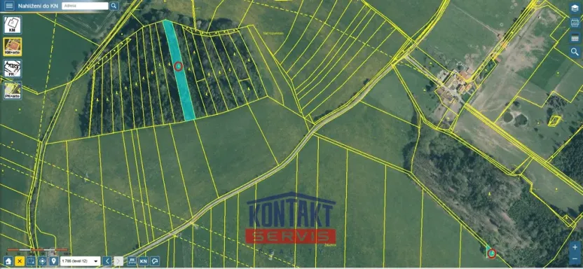 Prodej lesa, Letiny - Svárkov, 12818 m2