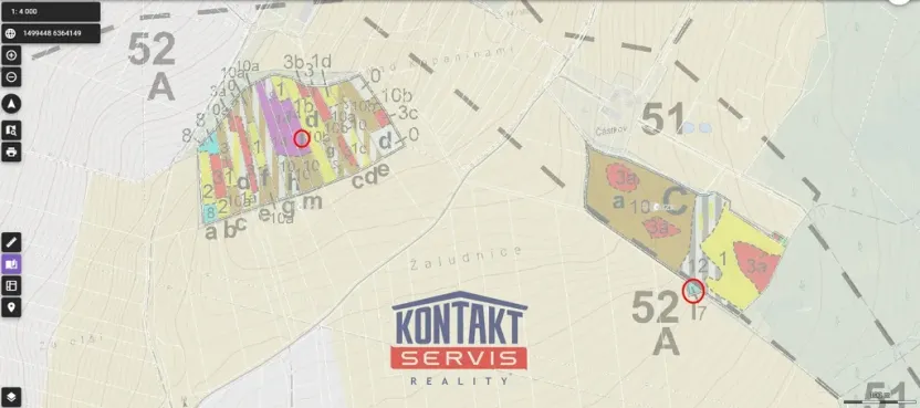 Prodej lesa, Letiny - Svárkov, 12818 m2