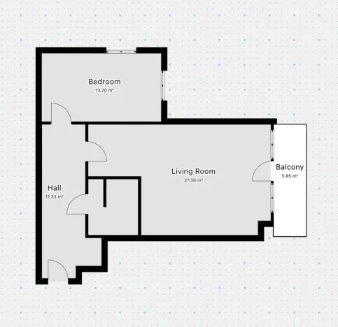 Pronájem bytu 2+kk, Praha - Chodov, Šternovská, 59 m2