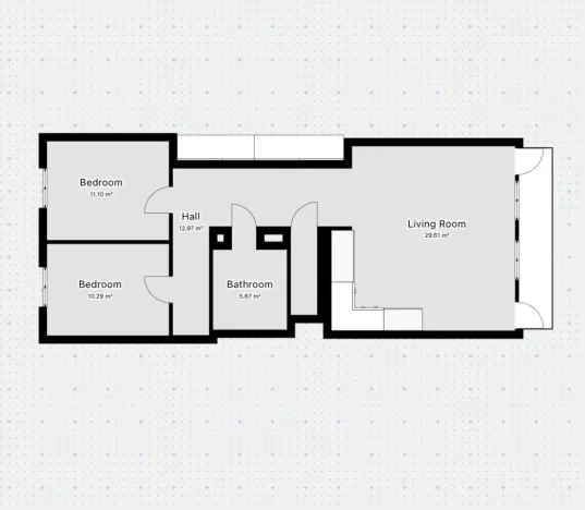 Pronájem bytu 3+kk, Praha - Žižkov, Jeseniova, 75 m2