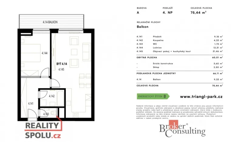Pronájem bytu 2+kk, Plzeň - Jižní Předměstí, Goldscheiderova, 73 m2