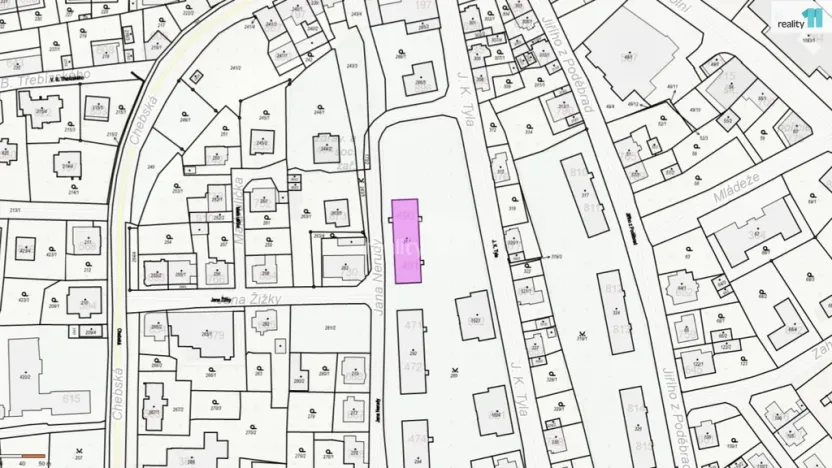 Prodej bytu 2+1, Kynšperk nad Ohří, Jana Nerudy, 52 m2