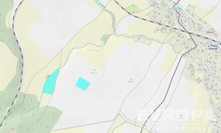 Prodej pole, Horní Branná, 29823 m2
