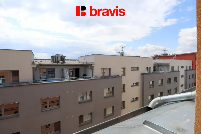 Pronájem bytu 1+kk, Brno - Černovice, Klíčova, 41 m2