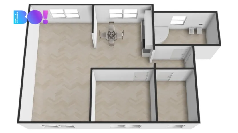 Pronájem bytu 3+kk, Karviná, Rudé armády, 92 m2