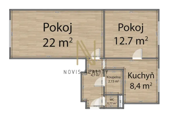 Prodej bytu 2+1, Plzeň, Blatenská, 52 m2