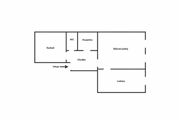 Prodej bytu 2+1, Karlovy Vary, Vítězná, 70 m2