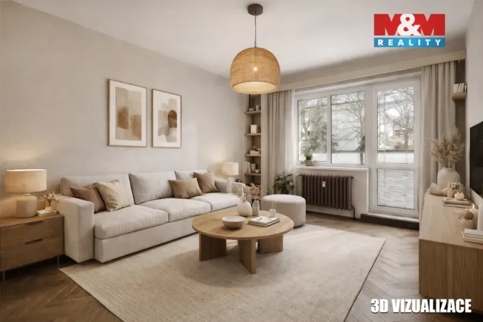 Prodej bytu 3+1, Chomutov, Mostecká, 61 m2