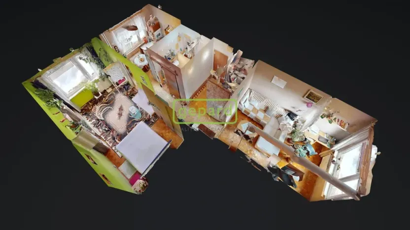 Prodej bytu 2+1, Děčín, Oblouková, 61 m2