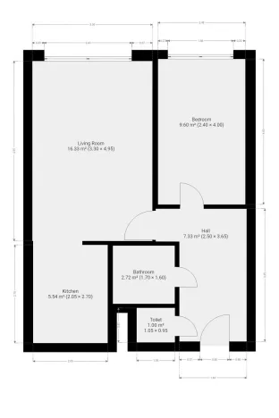 Pronájem bytu 2+kk, Praha - Řepy, Na chobotě, 45 m2