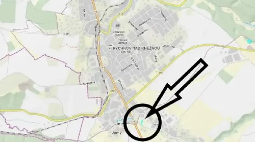 Prodej pole, Rychnov nad Kněžnou, 1769 m2