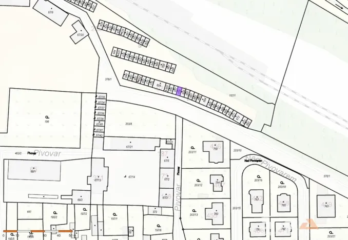 Prodej garáže, Černčice, 17 m2