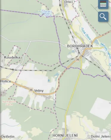 Prodej lesa, Veliny, 5028 m2