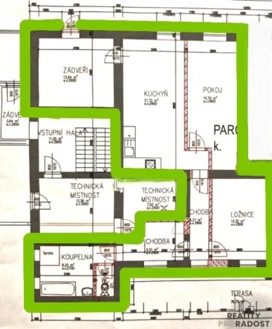 Prodej bytu 3+kk, Litovel - Nová Ves, 80 m2