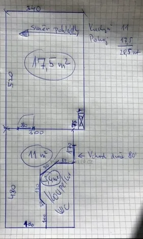 Pronájem bytu 1+1, Brandýs nad Labem-Stará Boleslav - Stará Boleslav, Boleslavská, 29 m2
