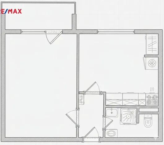 Pronájem bytu 1+1, Brno, Palackého třída, 32 m2