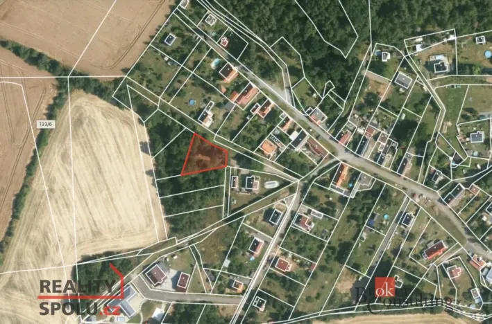 Prodej zahrady, Kbelany, 867 m2