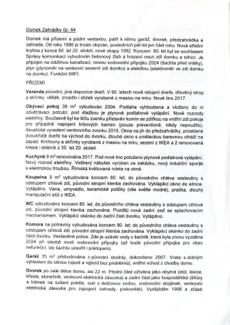 Prodej rodinného domu, Zahrádky, 148 m2