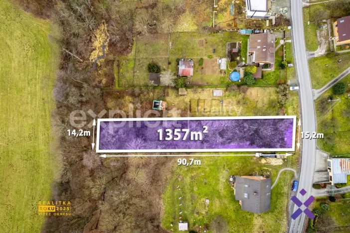 Prodej pozemku pro bydlení, Žlutava, 1357 m2