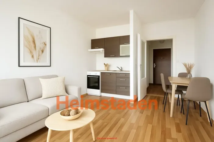 Pronájem bytu 1+kk, Ostrava - Poruba, Francouzská, 28 m2