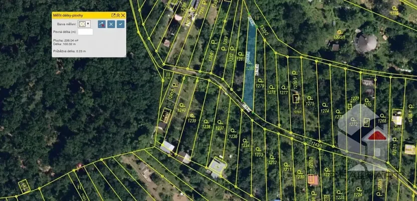 Prodej zahrady, Brno, Turistická, 207 m2