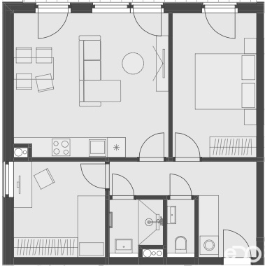 Prodej bytu 3+kk, Velké Hamry, 64 m2
