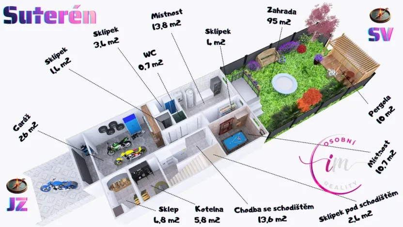 Prodej rodinného domu, Jihlava, Sládkova, 156 m2