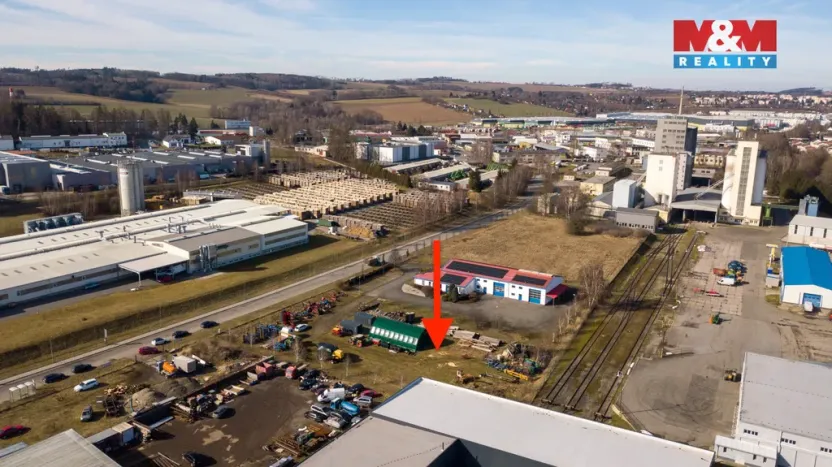 Prodej komerčního pozemku, Pelhřimov, K Silu, 3743 m2