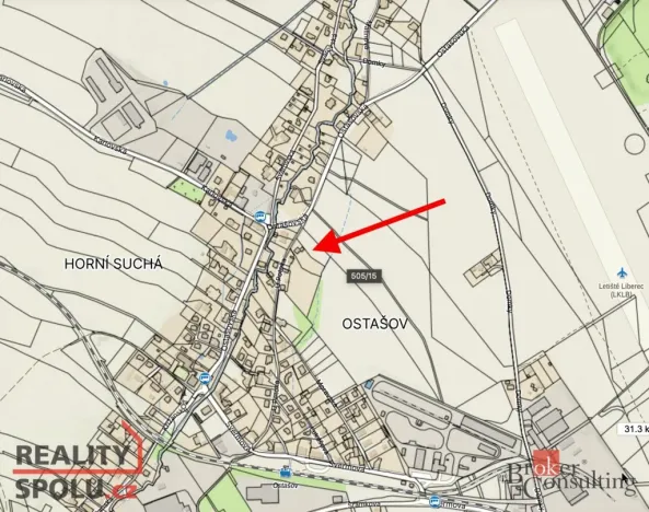 Prodej pozemku pro bydlení, Liberec, 2352 m2