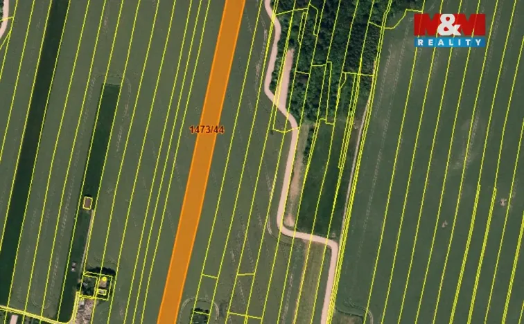 Prodej pole, Tísek, 1163 m2