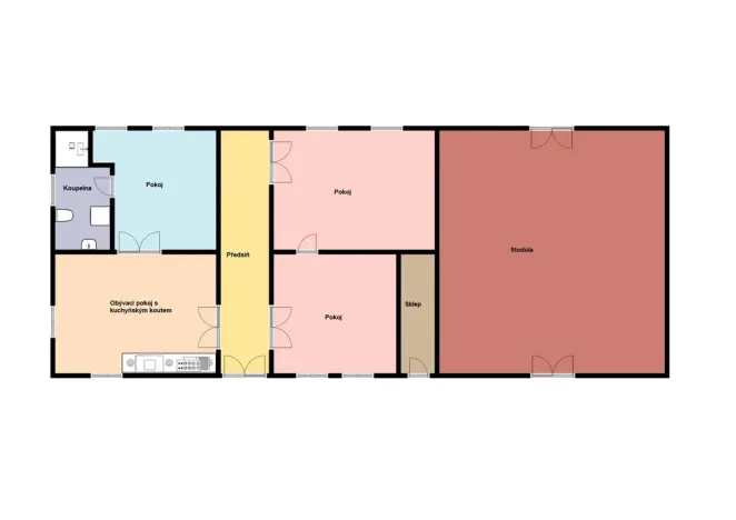 Prodej rodinného domu, Kly - Dolní Vinice, 171 m2