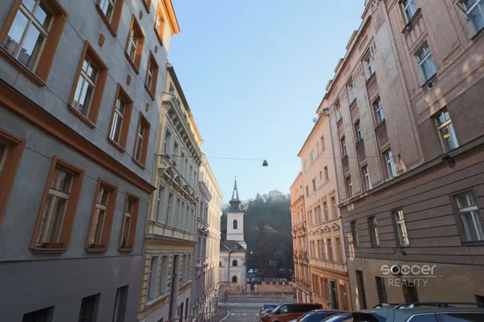 Pronájem bytu 2+kk, Praha - Smíchov, Grafická, 45 m2