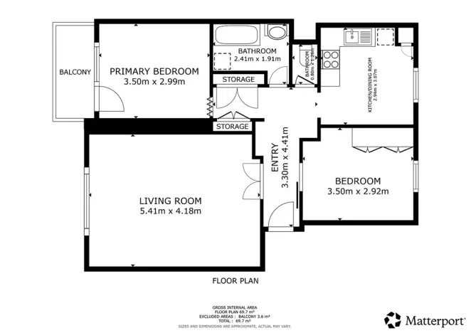 Prodej bytu 3+1, Klatovy, Měchurova, 72 m2